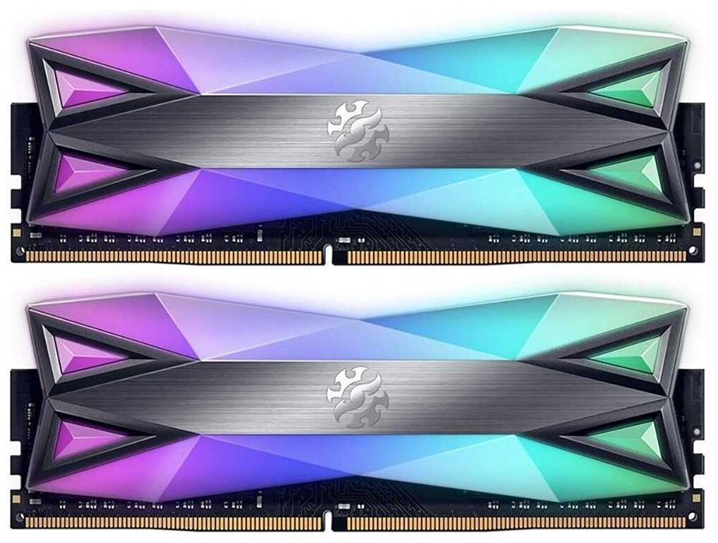 

Комплект памяти DDR4 DIMM 32Gb (2x16Gb), 3600MHz, CL18, 1.35 В, ADATA, XPG SPECTRIX D60G RGB (AX4U360016G18I-DT60), AX4U360016G18I-DT60