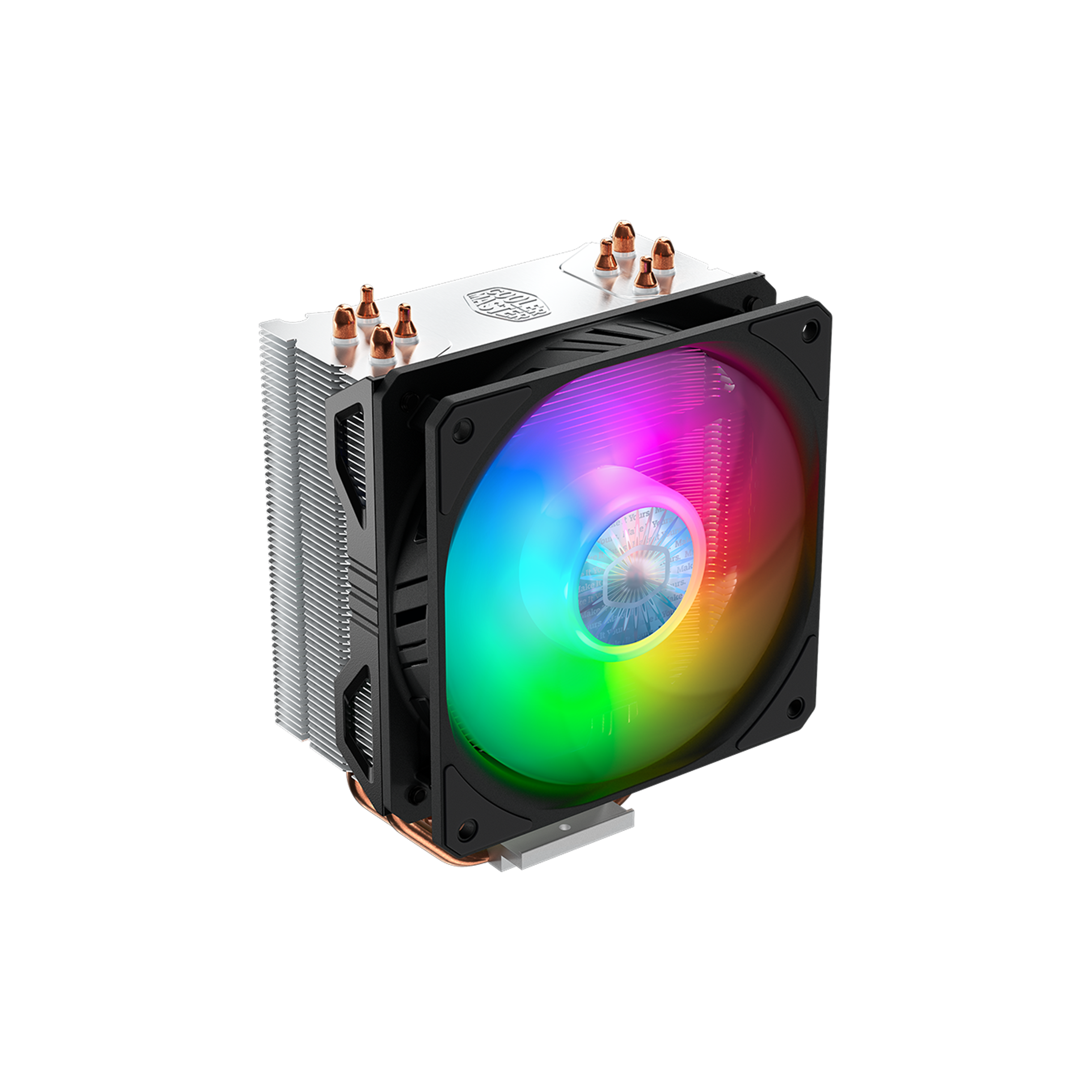 

Кулер для процессора COOLERMASTER Hyper 212 ARGB для Socket/115x/1200/AM4, 120 мм, 1800rpm, 27 дБА, 4-pin PWM, Al+Cu, ARGB (RR-2V2L-18PA-R1), Hyper 212 ARGB