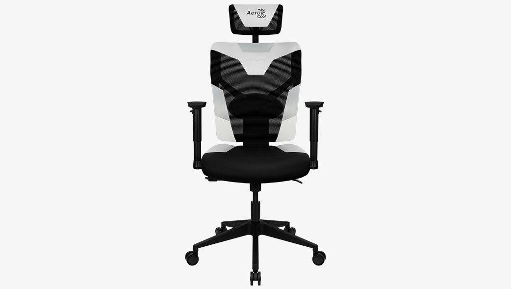 

Кресло игровое AeroCool Guardian, белый/черный (4710562758337), Guardian