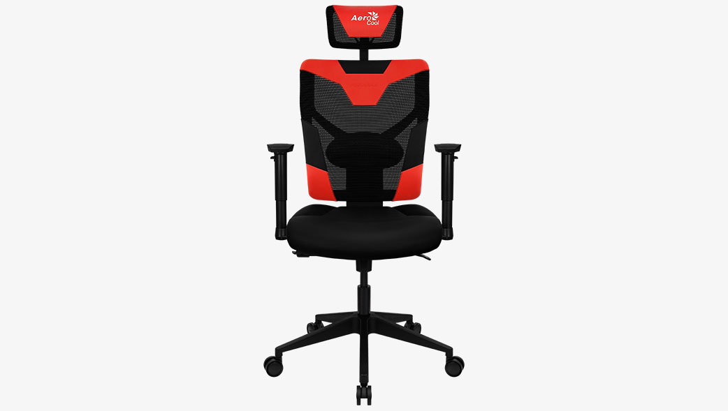 

Кресло игровое AeroCool Guardian, красный/черный (4710562758313), Guardian