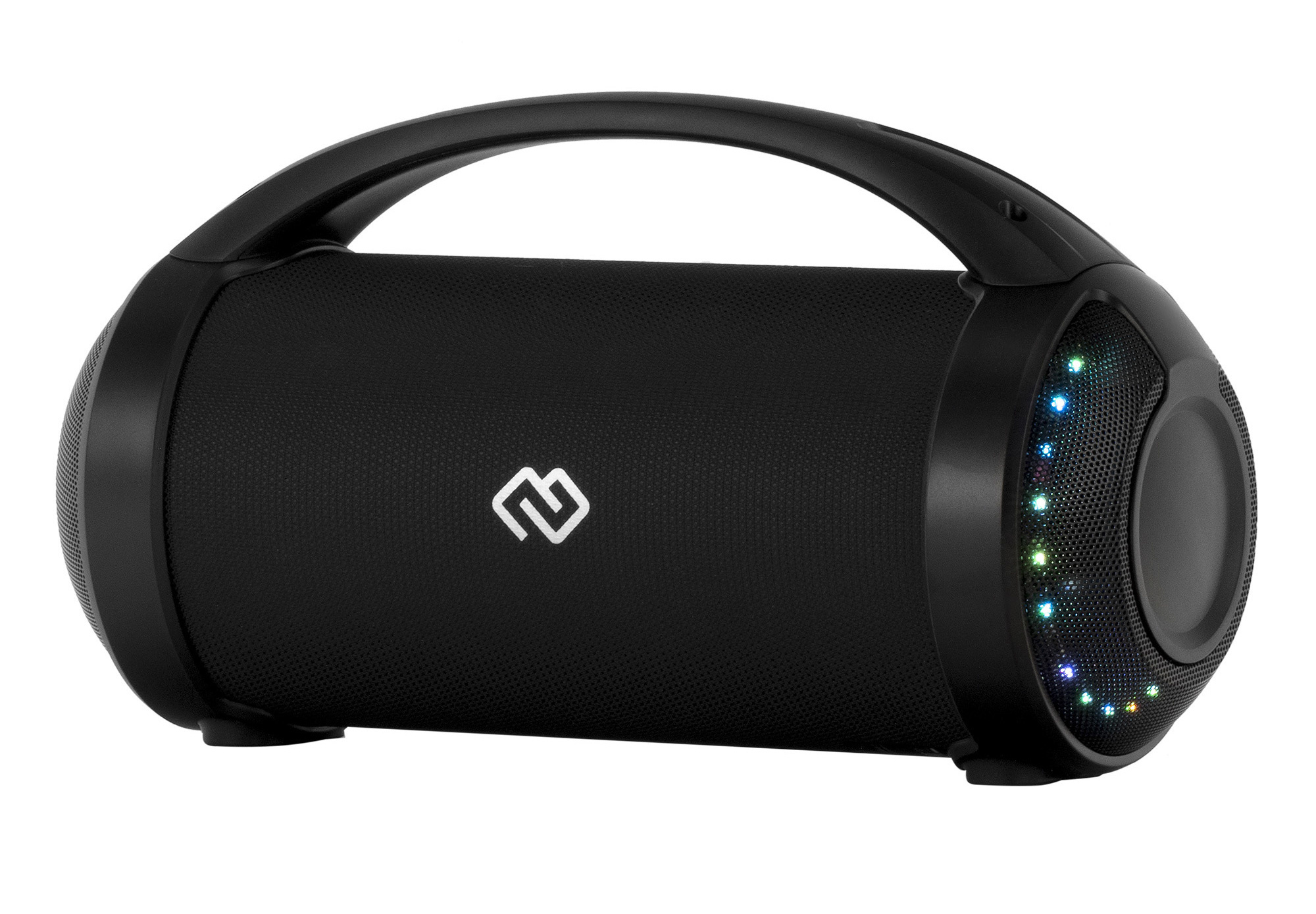Портативная акустика Digma S-17, 8.5 Вт, FM, AUX, USB, Bluetooth, подсветка, черный (1398376)