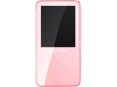 Плеер QUMO 4Gb MP3, FM, microSD, Cosmo, pink