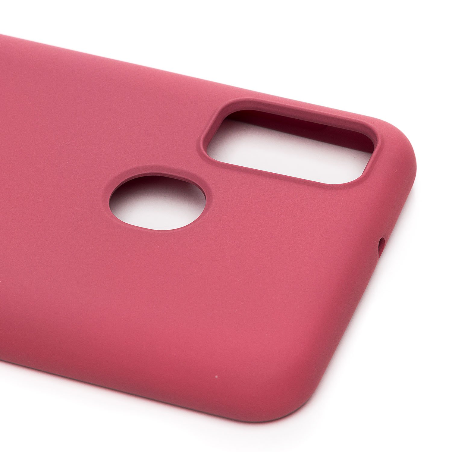 

Чехол-накладка Activ Full Original Design для смартфона Samsung SM-M215G Galaxy M21 2021, пластик, красный бордо (133606)