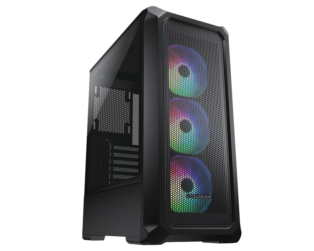 

Корпус COUGAR Archon 2 Mesh RGB, ATX, Midi-Tower, 2xUSB 3.0, RGB подсветка, черный, Без БП (CGR-5CC5B-MESH-RGB), Archon 2 Mesh RGB
