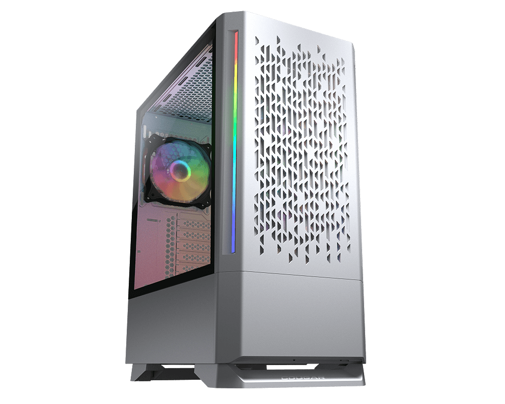 

Корпус COUGAR MX430 Air RGB, ATX, Midi-Tower, 2xUSB 3.0, RGB подсветка, белый, без БП (CGR-51C6W-AIR-RGB), MX430 Air RGB