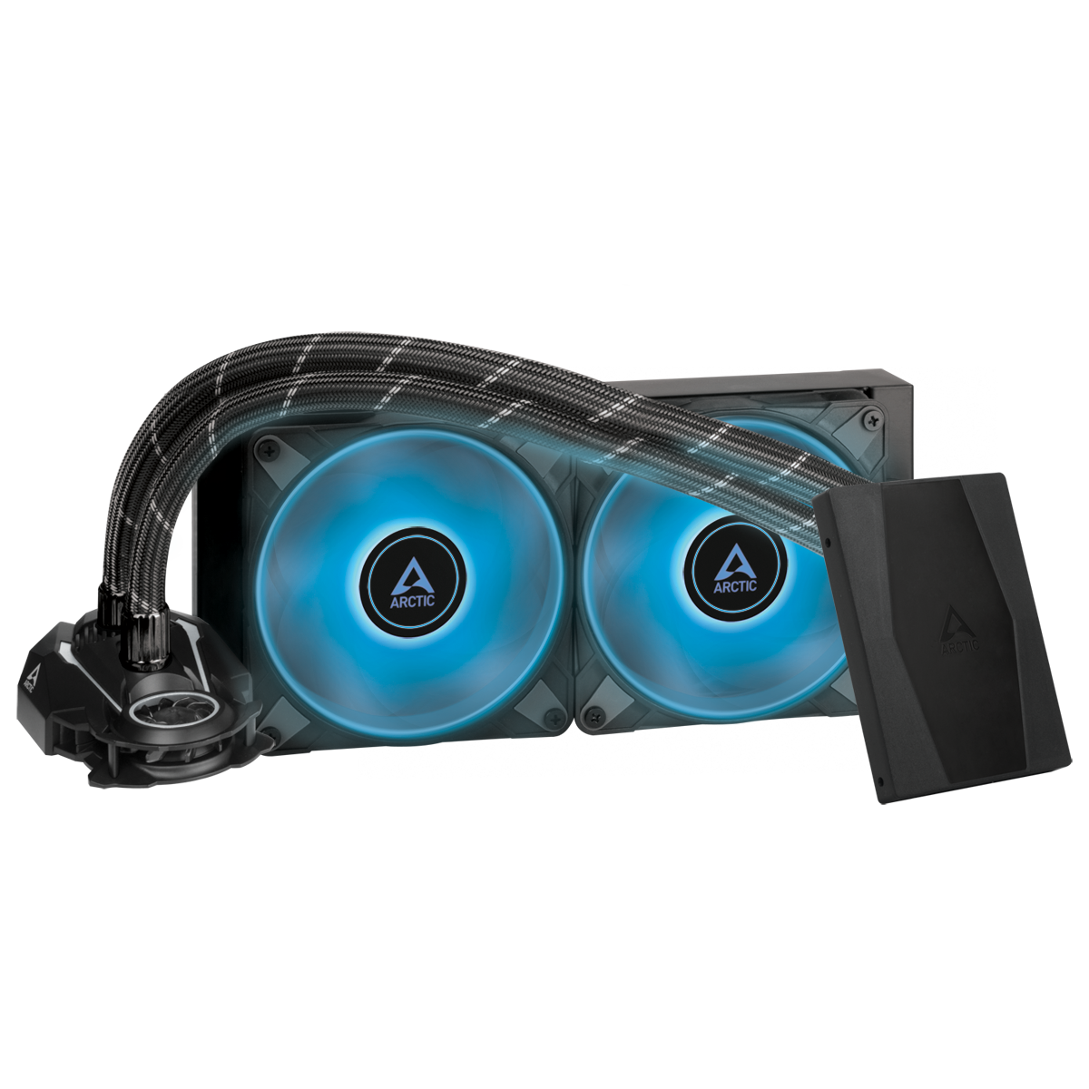 

Жидкостное охлаждение Arctic Liquid Freezer II 240 RGB (Incl. RGB Controller ) для Socket 115x/2066/2011/2011-3/1200/AM4, 2x120мм, RGB LED (ACFRE00099A), Liquid Freezer II 240 RGB (Incl. RGB Controller )