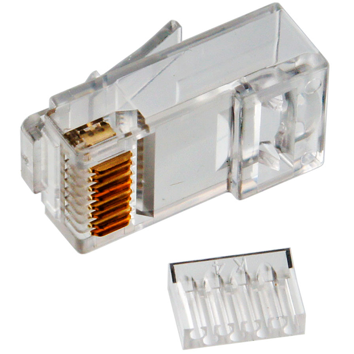 

Коннектор RJ-45 категория 5e, вставка, NEOMAX (P88RB03V2I-1)