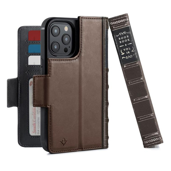 

Чехол-книжка Twelve South MagSafe Book для смартфона Apple iPhone 12/12 Pro, кожа, коричневый (12-2103)