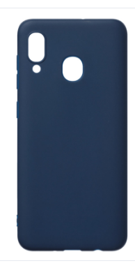 

Чехол-накладка Deppa Gel Color Case для смартфона Samsung Galaxy A20 2019, пластик, синий (31749-87208)
