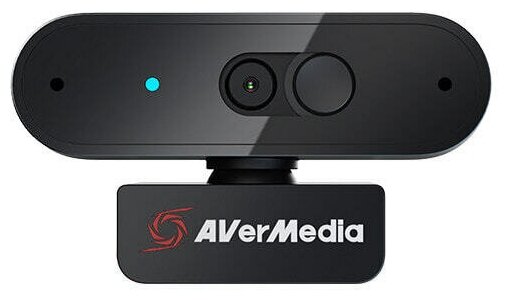 

Вебкамера AverMedia PW310P, 2MP, 1920x1080, встроенный микрофон, USB 2.0, черный (40AAPW310AVS), PW310P