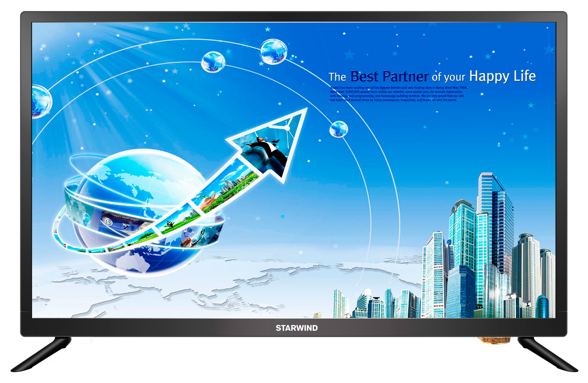 

Телевизор 24" StarWind SW-LED24BB201, HD, 1366x768, DVB-T /T2 /C, HDMIx1, USBx1, черный (SW-LED24BB201), SW-LED24BB201