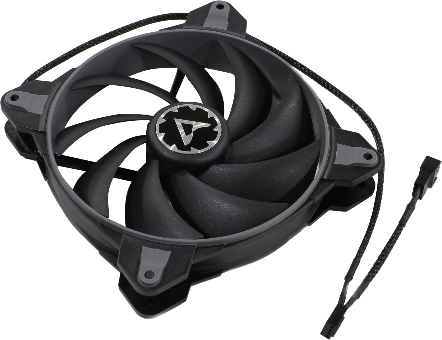

Вентилятор Arctic BioniX F140 Grey, 140мм, 1800rpm, 27 дБ, 4-pin PWM, 1шт (ACFAN00161A), F140 Grey