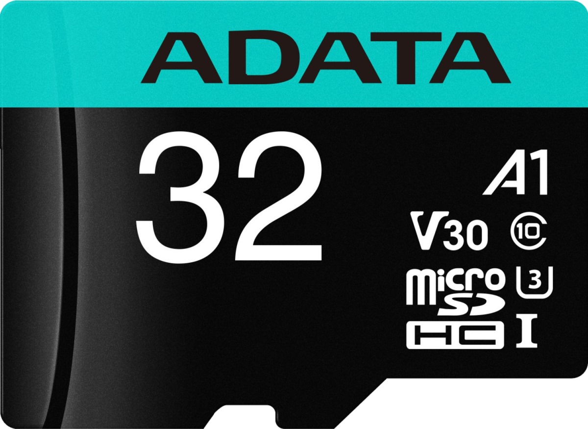 

Карта памяти 32Gb microSDXC ADATA Premier Pro Class 10 UHS-I U3 V30 A2 (AUSDH32GUI3V30SA2-RA1), AUSDH32GUI3V30SA2-RA1