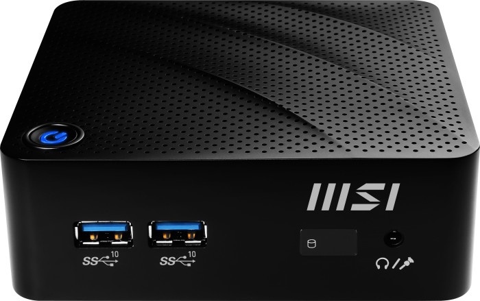 

Неттоп MSI Cubi N JSL-041RU, Intel Celeron N4500 1.1 ГГц, 4Gb RAM, 128Gb SSD, Wi-Fi, BT, W10Pro, черный (9S6-B0A111-047), JSL-041RU