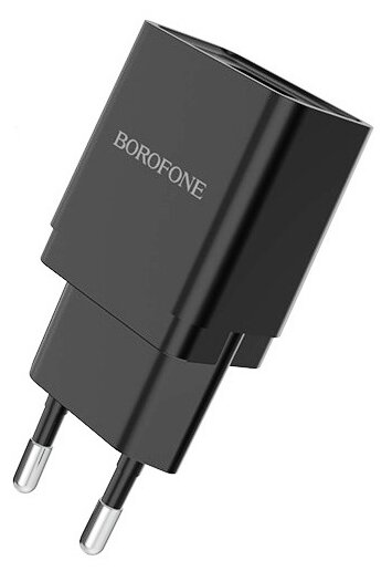 Сетевое зарядное устройство Borofone BA19A Nimble 5 Вт, 1А, черный