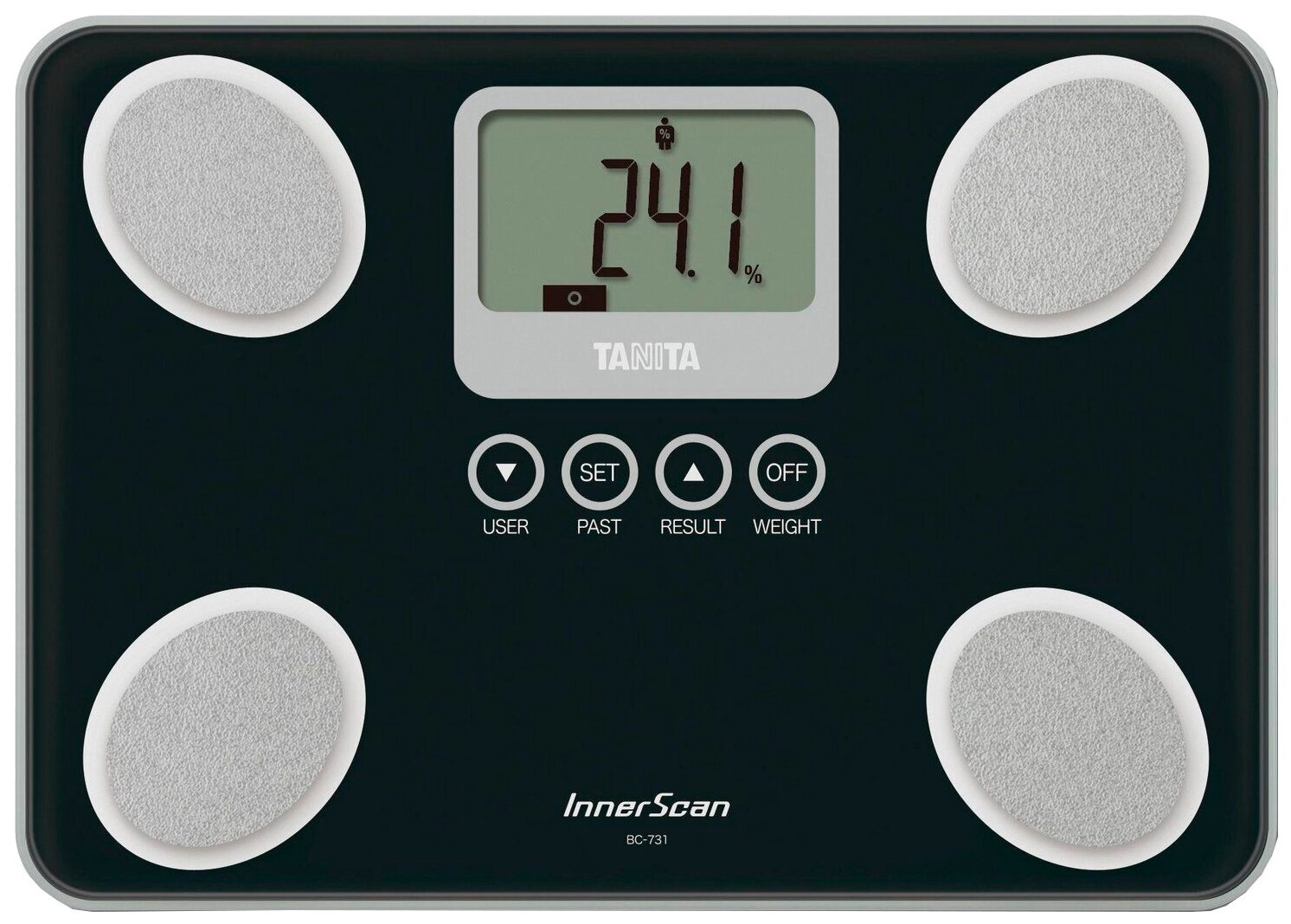 

Весы Tanita BC-731, 150кг, диагностические, черный (1344139), BC-731