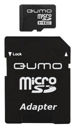 Карта памяти microSDHC Qumo 8Gb Class 6