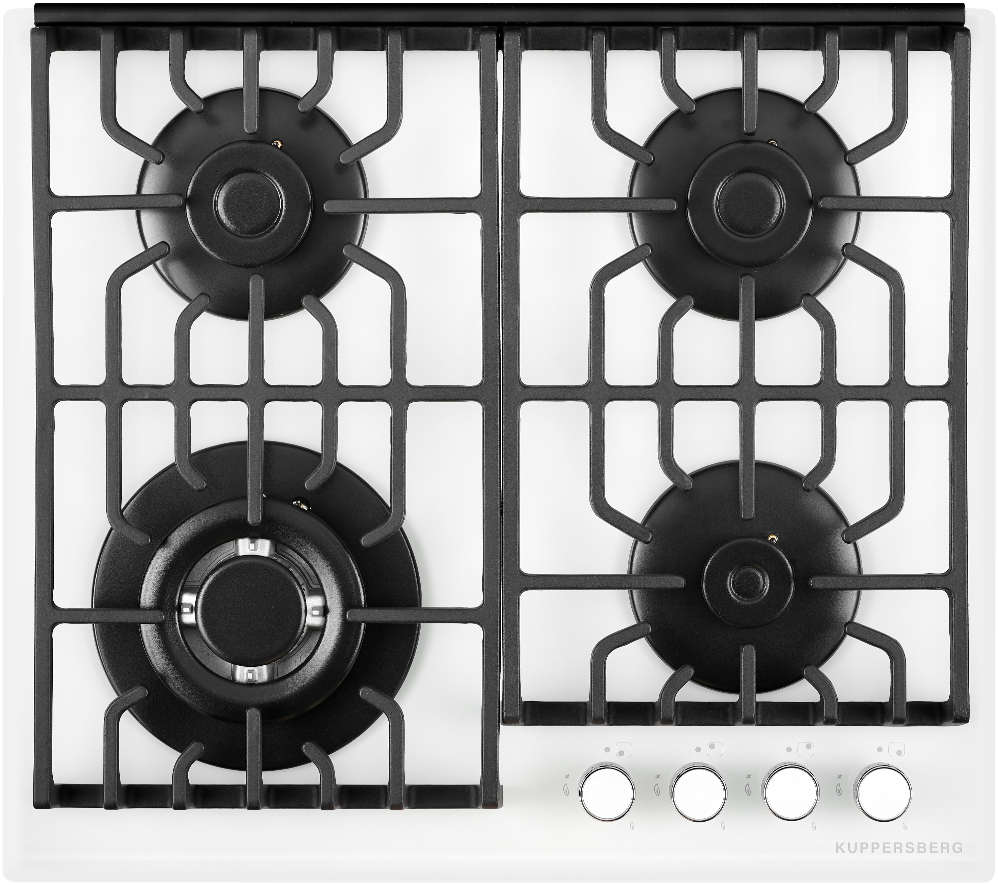 

Газовая варочная панель Kuppersberg TG 69 W, 4 конфорки, белая (TG 69 W), TG 69 W
