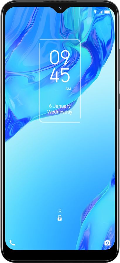 Смартфон TCL 20B, 6.52" 720x1600 IPS, MediaTek Helio P22, 4Gb RAM, 64Gb, 3G/4G, NFC, Wi-Fi, BT, 3xCam, 2-Sim, 4000 мА⋅ч, USB Type-C, Android 10, серый