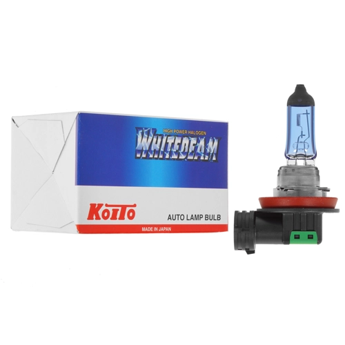 

Лампа автомобильная галогенная Koito Whitebeam, 55Вт, 12В, H11, 4000K, 1шт. (0750W)