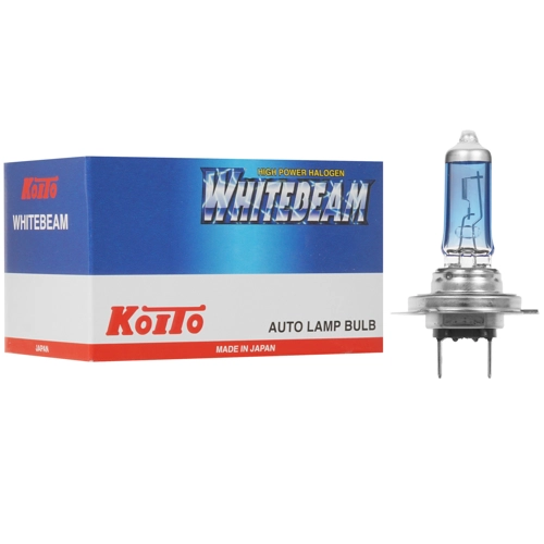 

Лампа автомобильная галогенная Koito Whitebeam, 55Вт, 12В, H7, 4200K, 1шт. (0755W)