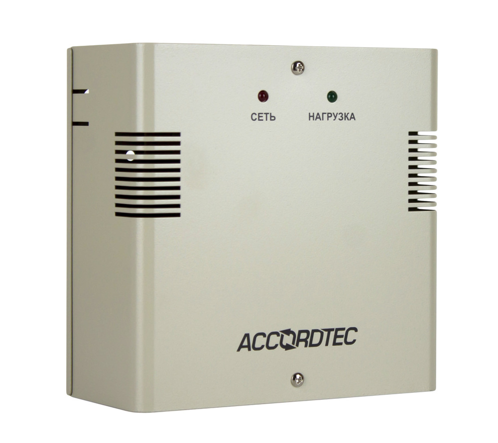 ББП AccordTec ББП-20, под АКБ 7Ач, металлический корпус, серый (AT-02334)