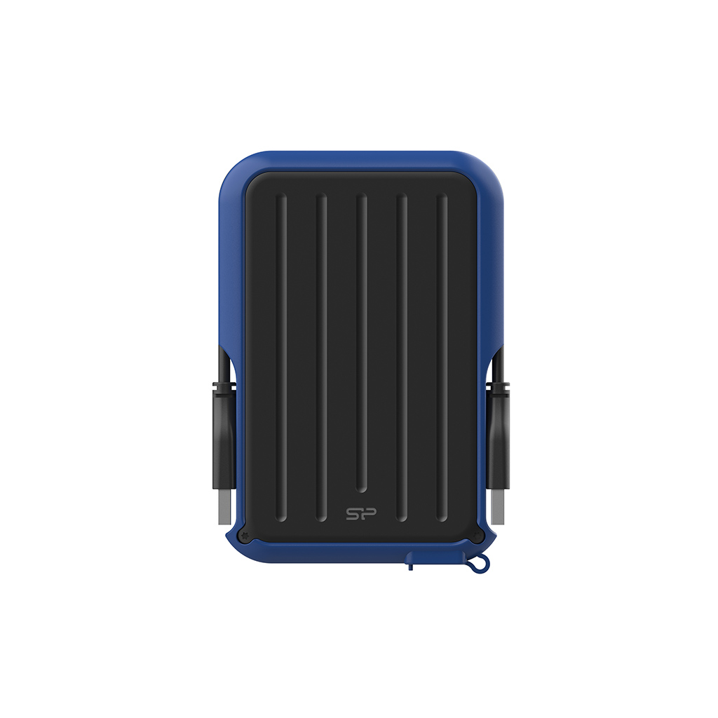 

Внешний жесткий диск (HDD) Silicon Power 2Tb Armor A66, 2.5", USB 3.2, черный/синий (SP020TBPHD66SS3B), SP020TBPHD66SS3B