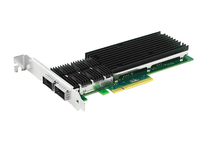 Сетевая карта LR-Link, 2xQSFP+, 40 Гб/с, PCI-Ex8, Retail (LREC9902BF-2QSFP+)