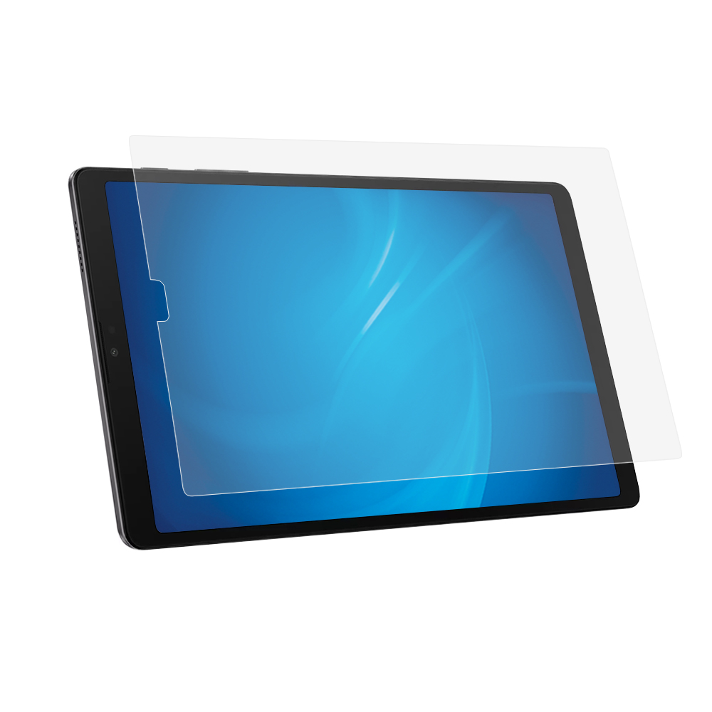 Защитное стекло DF для экрана планшета Samsung Galaxy Tab A7 Lite 8.7”, FullScreen, поверхность глянцевая(суперпрозрачная), 2.5D (sSteel-79)