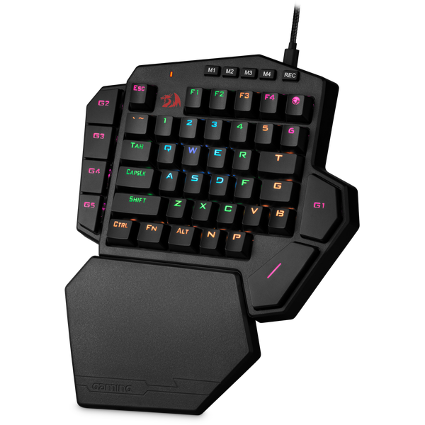 

Клавиатура проводная Redragon Diti X, механическая, OUTEMU+BLUE, подсветка, USB, черный (78012), Diti X