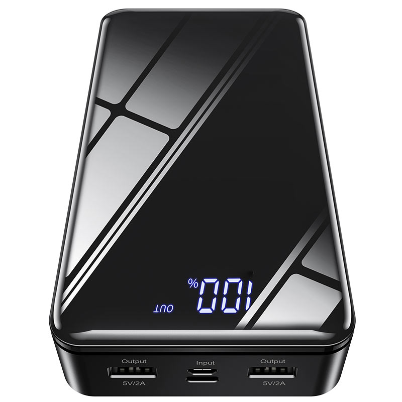 

Портативный аккумулятор (Powerbank) Borofone BJ8, 30000 мА⋅ч (111 Вт⋅ч), 2xUSB, 2A, черный, BJ8