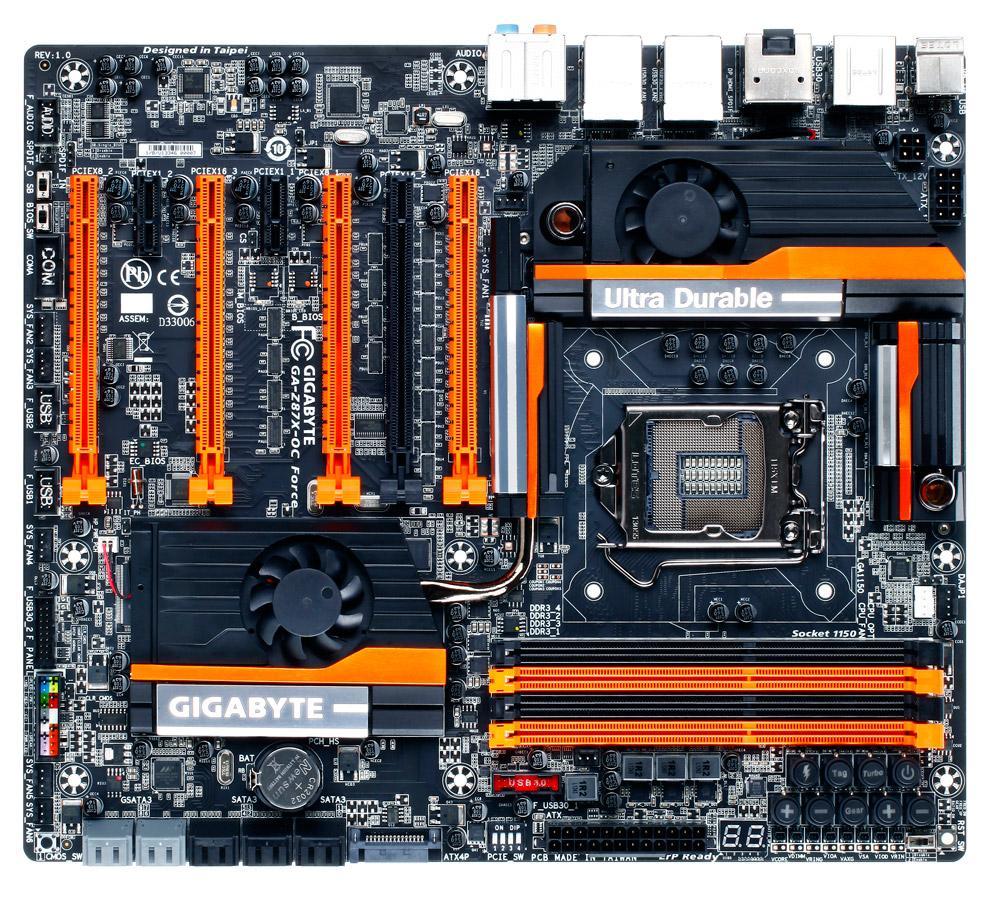 Ddr5 сокет. Gigabyte z87x-OC Force. Материнская плата Gigabyte 1150. Ga-z87x-OC. Материнские платы гигабайт лга 1150.