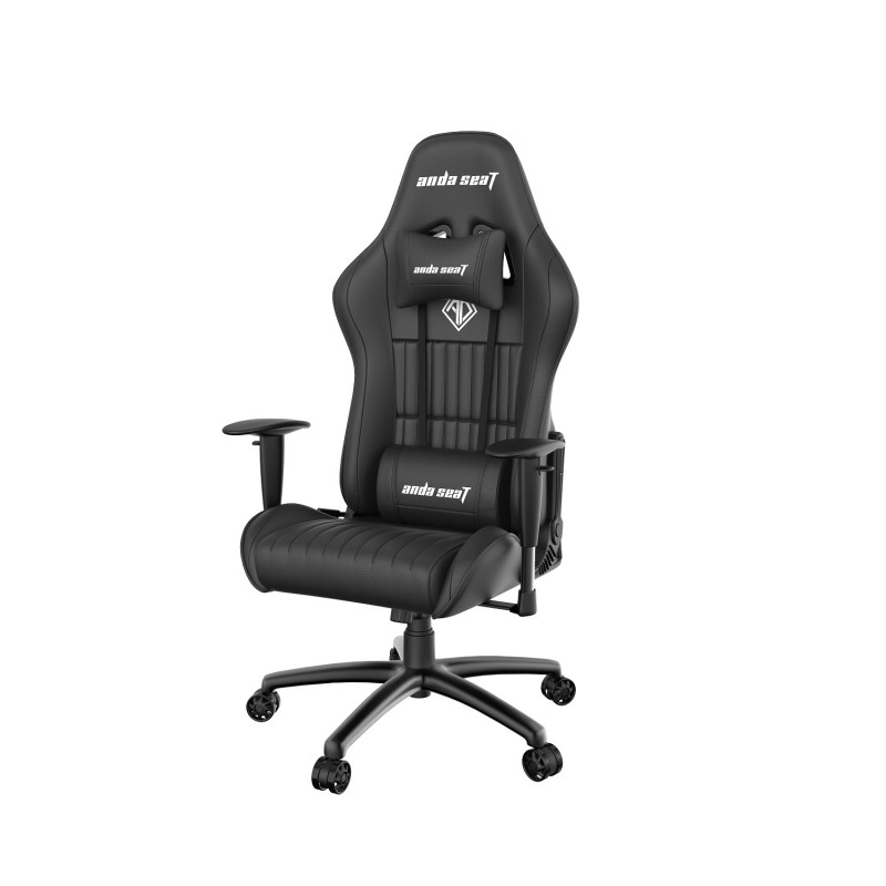 

Кресло игровое Anda Seat Jungle, черный/белый (AD5-03-B-PV), Jungle