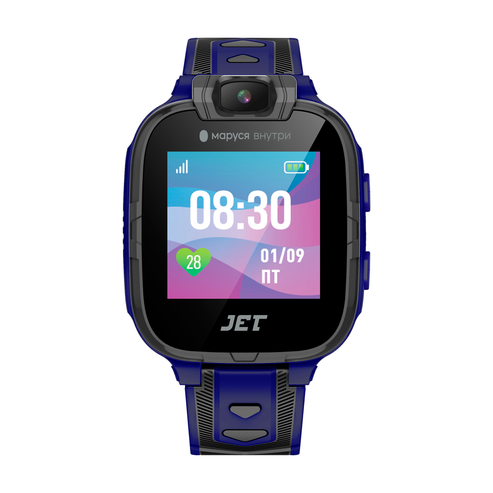 

Умные часы детские Jet Kid Assistant, 1.44" IPS, серый/голубой (4607811646685), Assistant