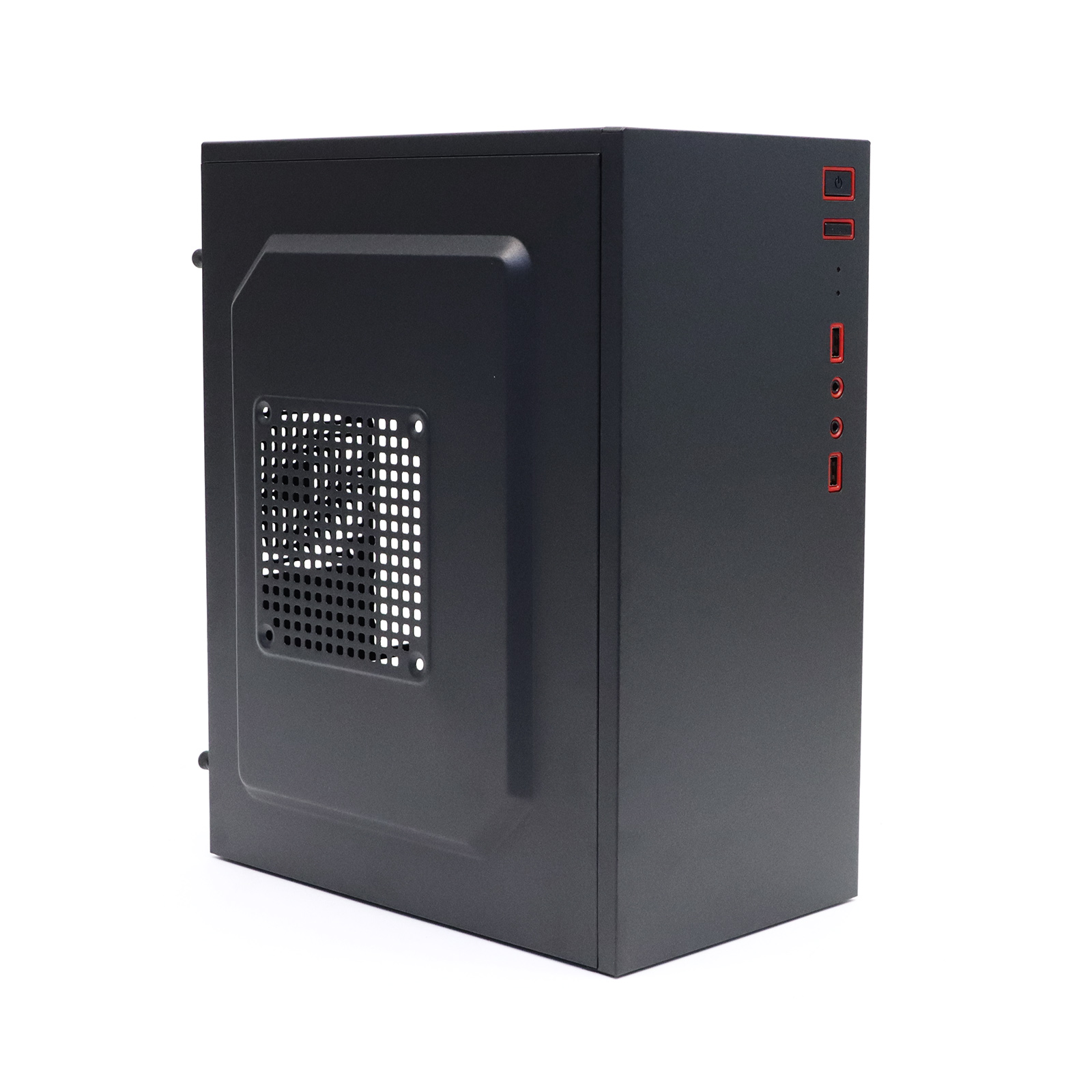Корпус nJoy M0000CI, Mini-Tower, без БП, черный