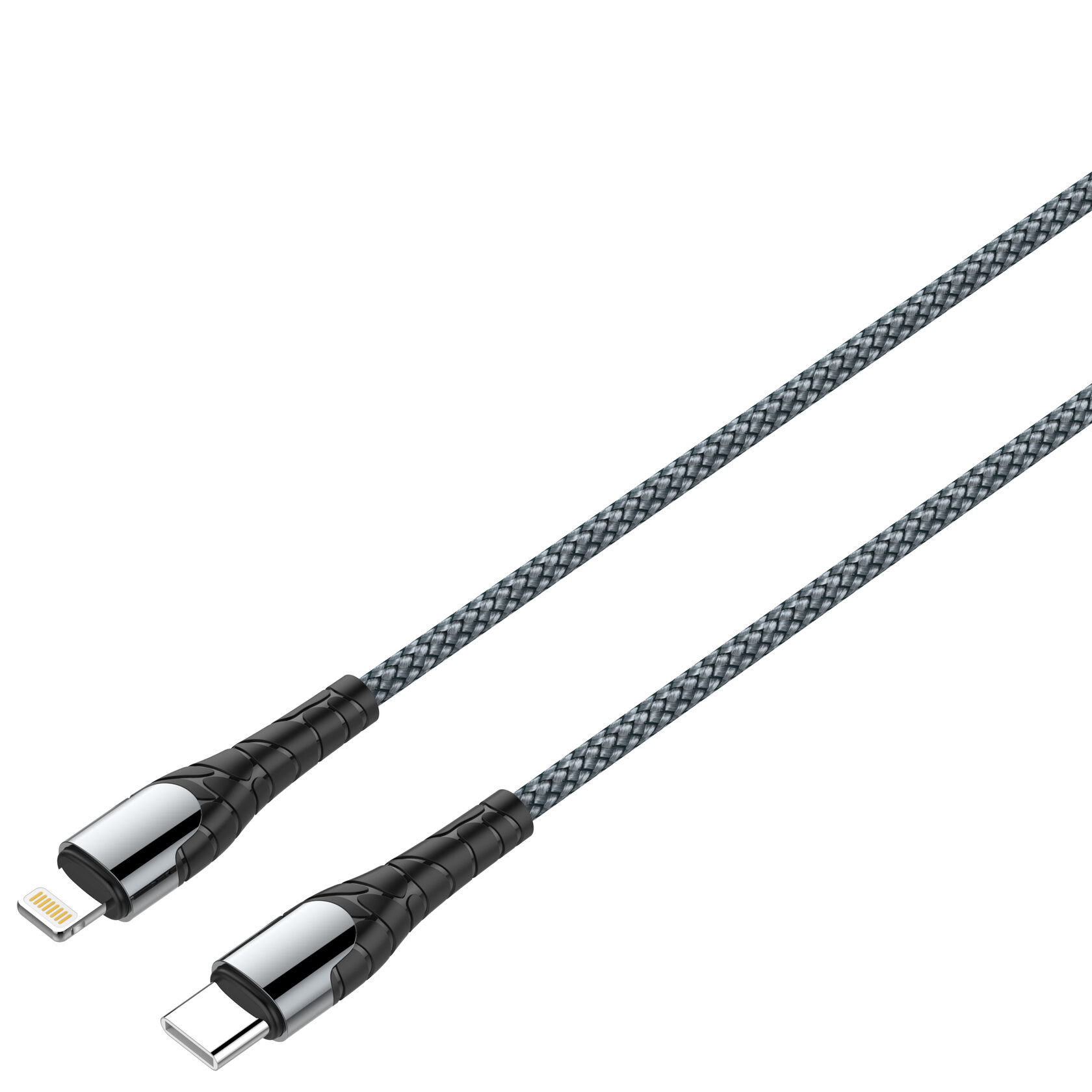 

Кабель USB Type-C-USB, 2м, серый LDNIO LC112 (LD_B4528), LC112