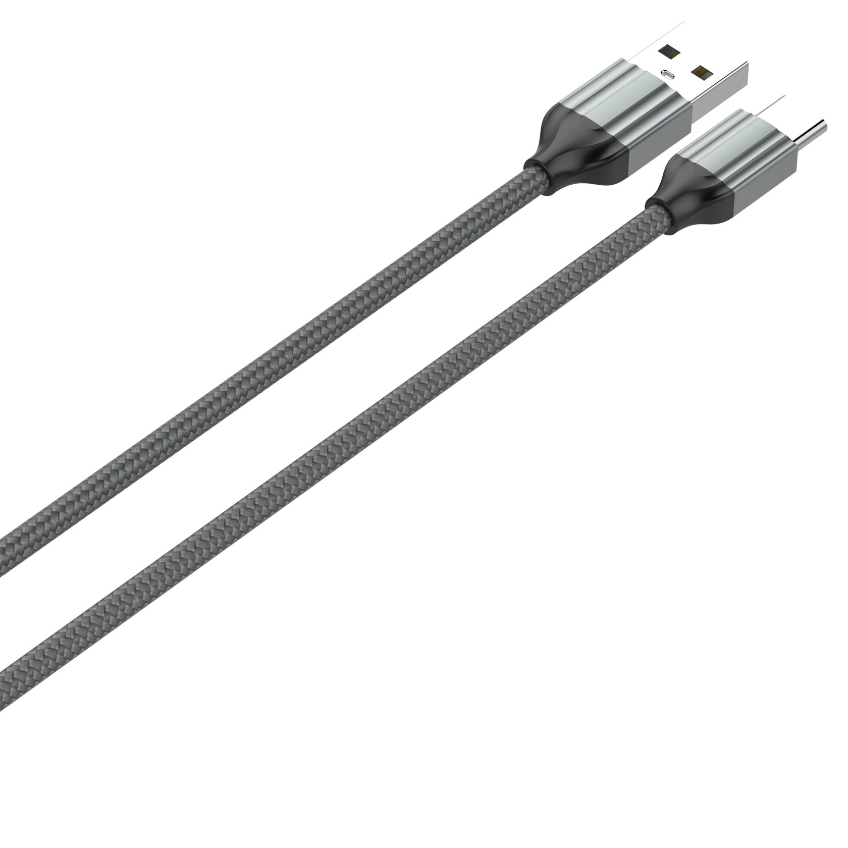 

Кабель Micro USB 2.0(Bm)-USB 2.0(Am), 2.4A, 2м, серый LDNIO LS432 (LD_B4568), LS432