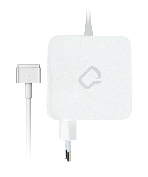 

Адаптер питания ноутбука сетевой Qumo Charger 0023 для Apple MacBook Pro 13" (2012-2015)/Air (2012-2017), 65Вт, белый (30024), Charger 0023
