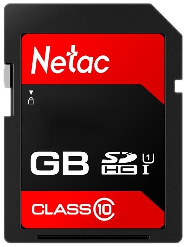 Карта памяти SDHC Netac 8Gb Class 10 (NT02P600STN-008G-R)