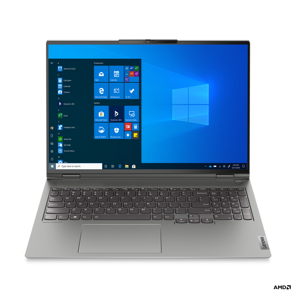 

Ноутбук Lenovo ThinkBook 16p G2 16" IPS 2560x1600, AMD Ryzen 7 5800H 3.2 ГГц, 16Gb RAM, 512Gb SSD, NVIDIA GeForce RTX 3060-6Gb, W11Pro, серый (20YM003CRU), 0