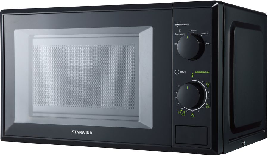 

Микроволновая печь Starwind SWM5820 20л, 700Вт, черный (SWM5820), SWM5820