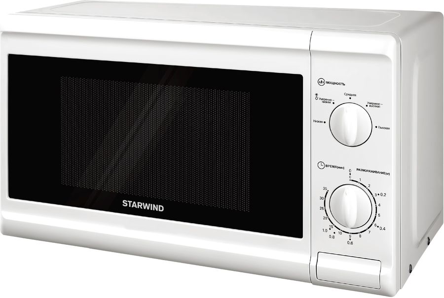 

Микроволновая печь Starwind SWM5920 20л, 700Вт, белый (SWM5920), SWM5920