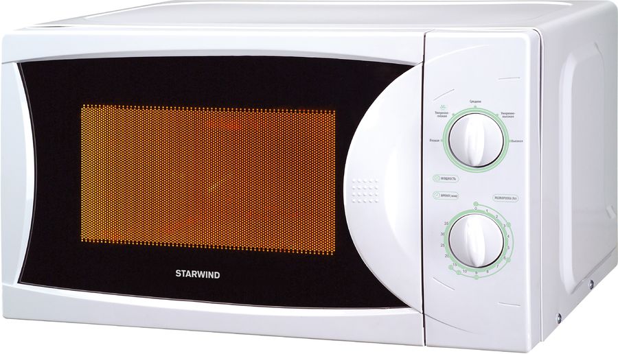 

Микроволновая печь Starwind SWM6020 20 л, 700 Вт, белый (SWM6020), SWM6020