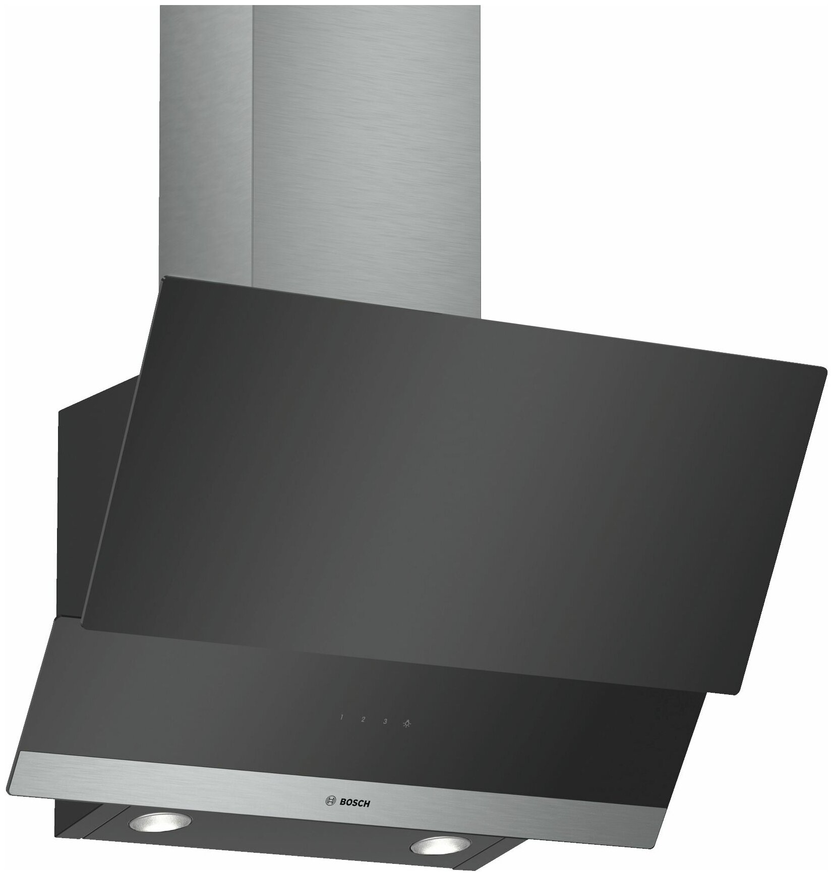 

Наклонная вытяжка Bosch Serie 4 DWK065G60R, черный (DWK065G60R), DWK065G60R