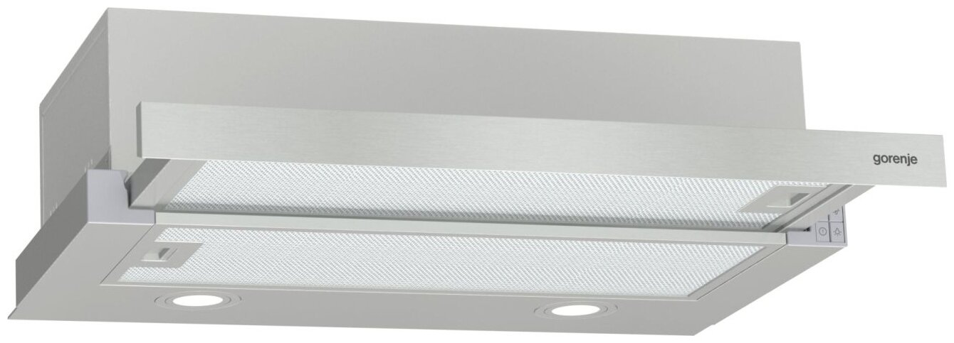

Вытяжка встраиваемая GORENJE TH62E4X, серебристый (TH62E4X), TH62E4X