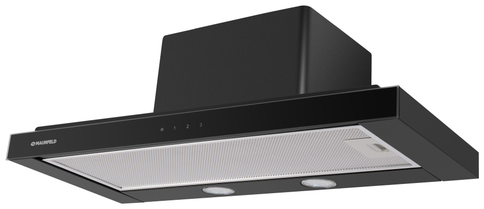 Вытяжка встраиваемая Maunfeld Ouse Touch 60, черный