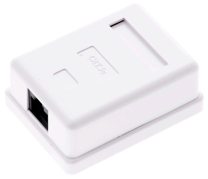Розетка RJ-45 открытый монтаж, 5bites