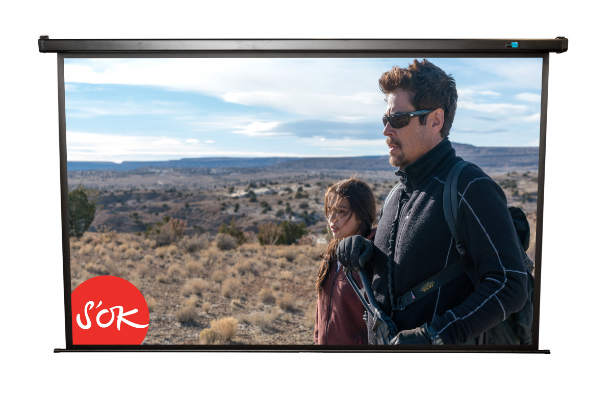 Экран для проектора S'OK SCPSM-600x338HD, 271" 16:9 600x338