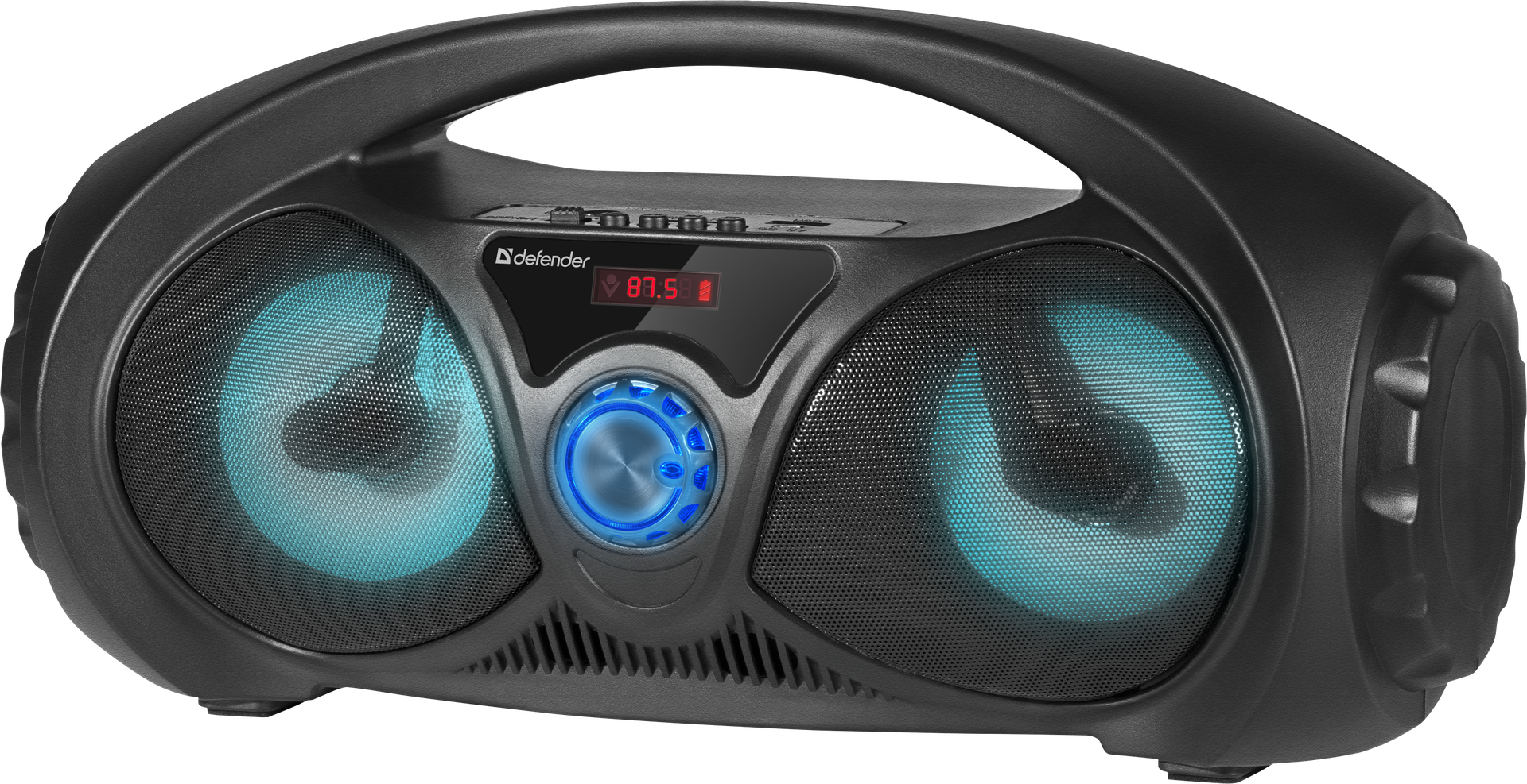 

Колонка портативная Defender Beatbox 10, 10Вт, FM, AUX, USB, microSD, Bluetooth, подсветка, черный (65010), Beatbox 10