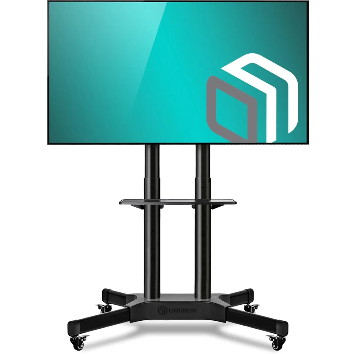 

Мобильная стойка для TV/монитора ONKRON TS1351, 40"-65", VESA 100x100мм-600x400мм, до 45.5 кг, черный (TS1351 BLACK), TS1351